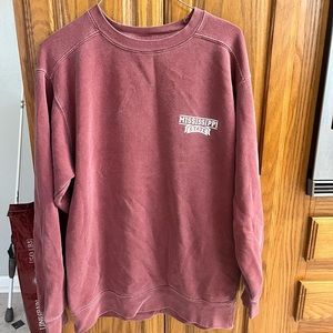 Mississippi State College Crewneck - Small